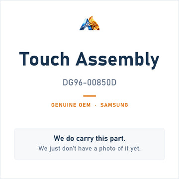 Samsung DG96-00850D Touch Assembly - genuine OEM appliance part, photo coming soon
