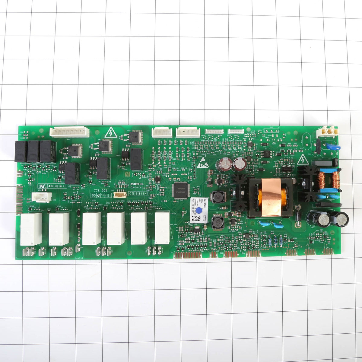 Bosch 11032521 Control Module Programmed - shown with measurements