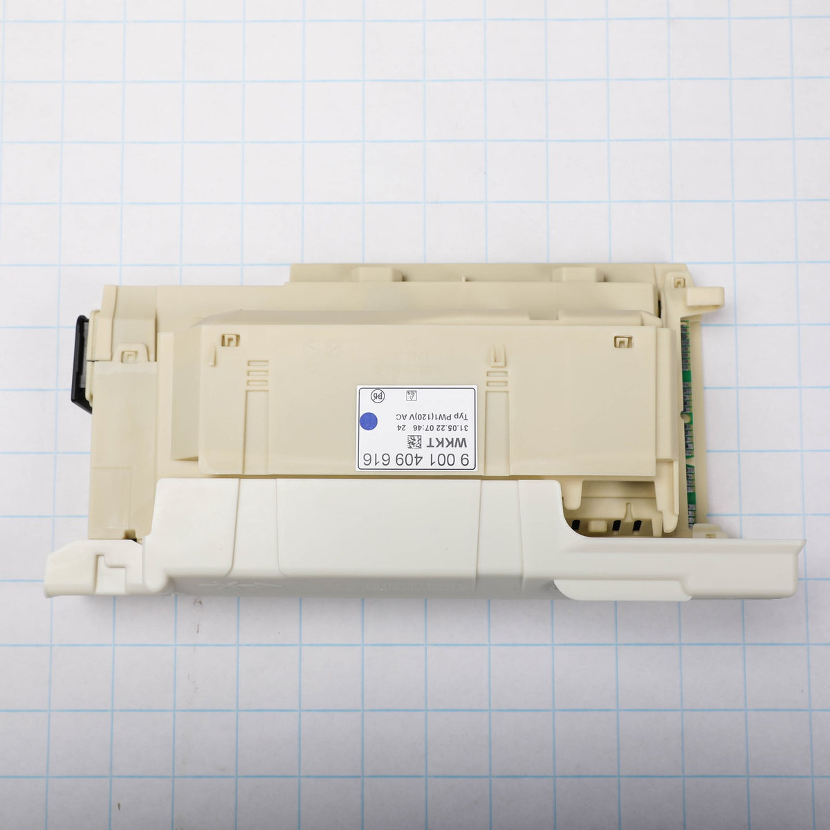 Bosch 12010647 Power Module Programmed - shown with measurements