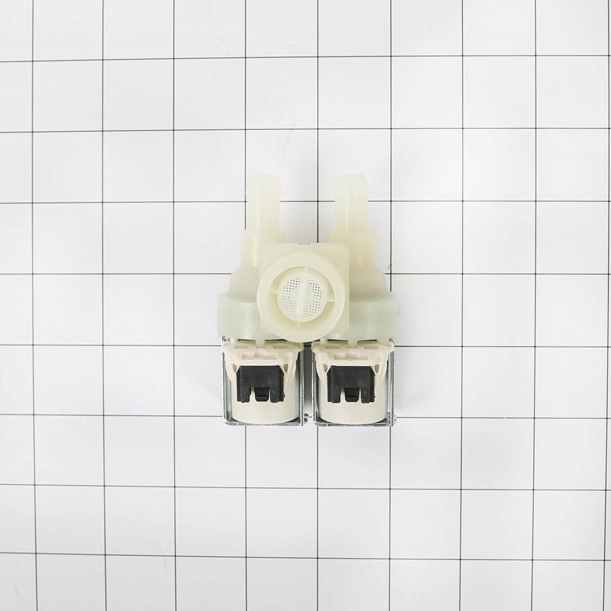 Fisher & Paykel 529730 Valve Inlet Double 605 - shown with measurements