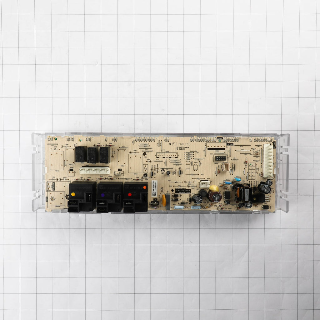 GE WB27X29607 Oven Control T012 White Led - shown with measurements