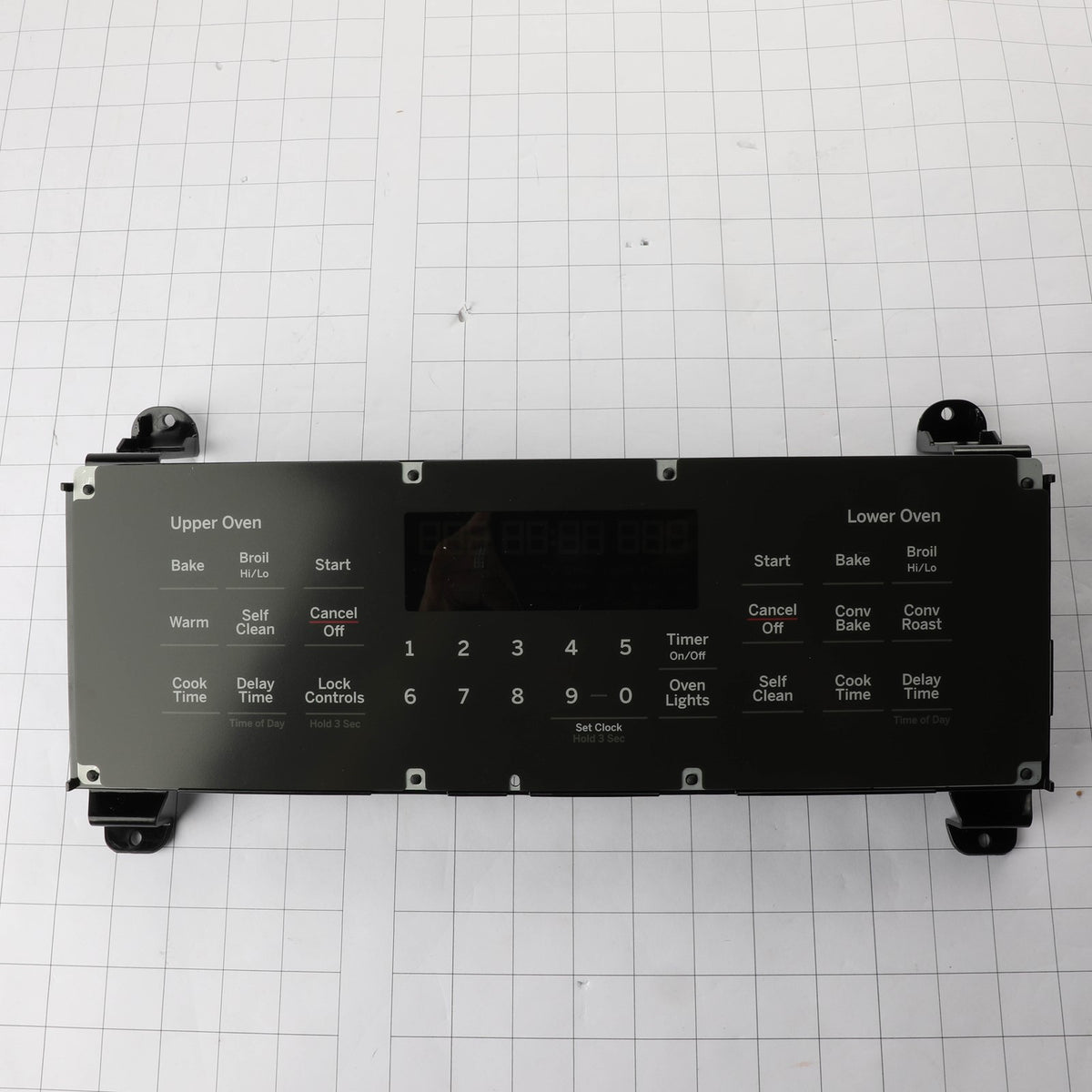 GE WB27X33137 Oven Control and Overlay Assembly - alternate view