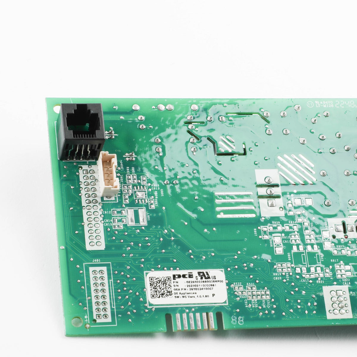 GE WD21X32160 Configured Service Machine Control Board - detail view
