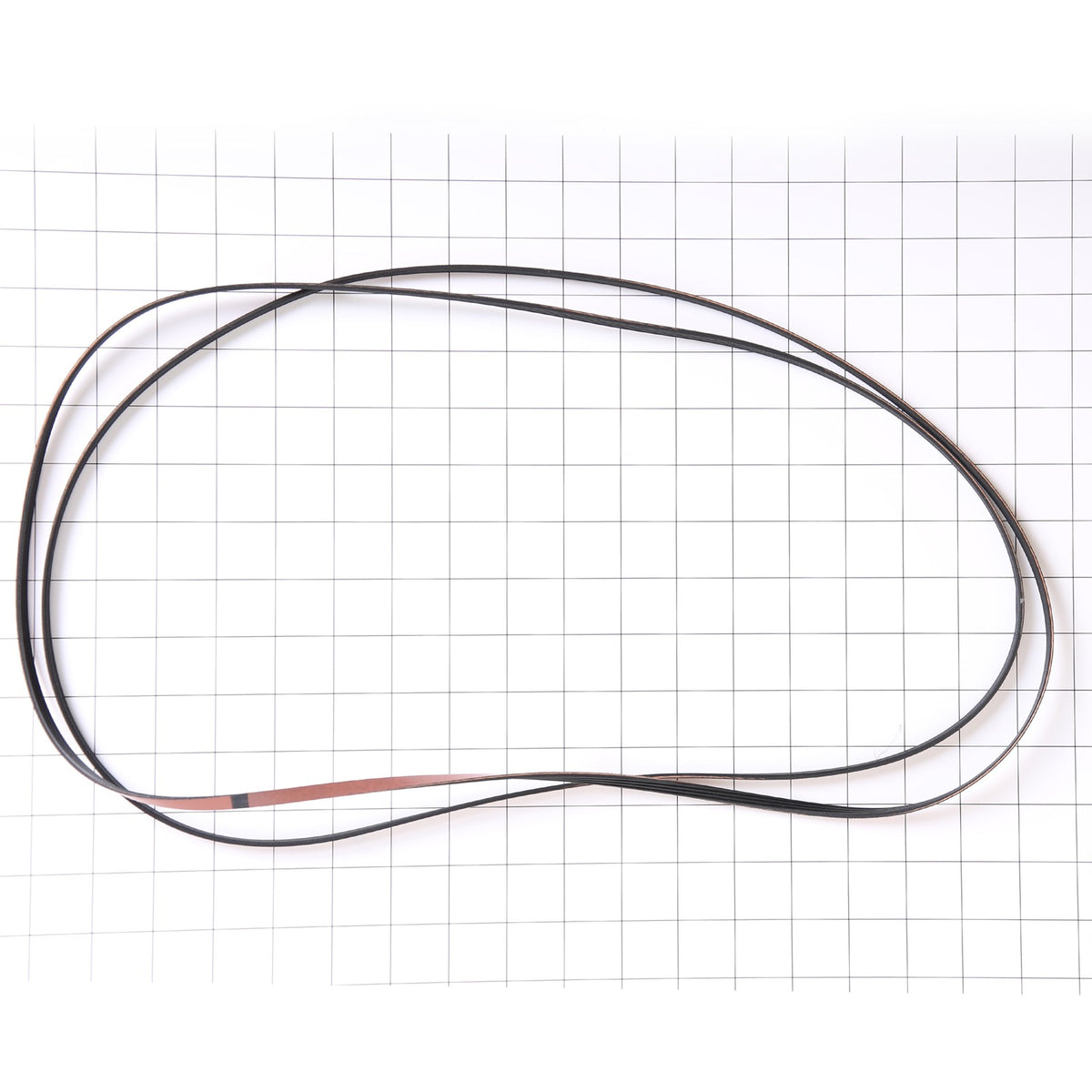 GE WE03X29897 Belt Drive - shown with measurements