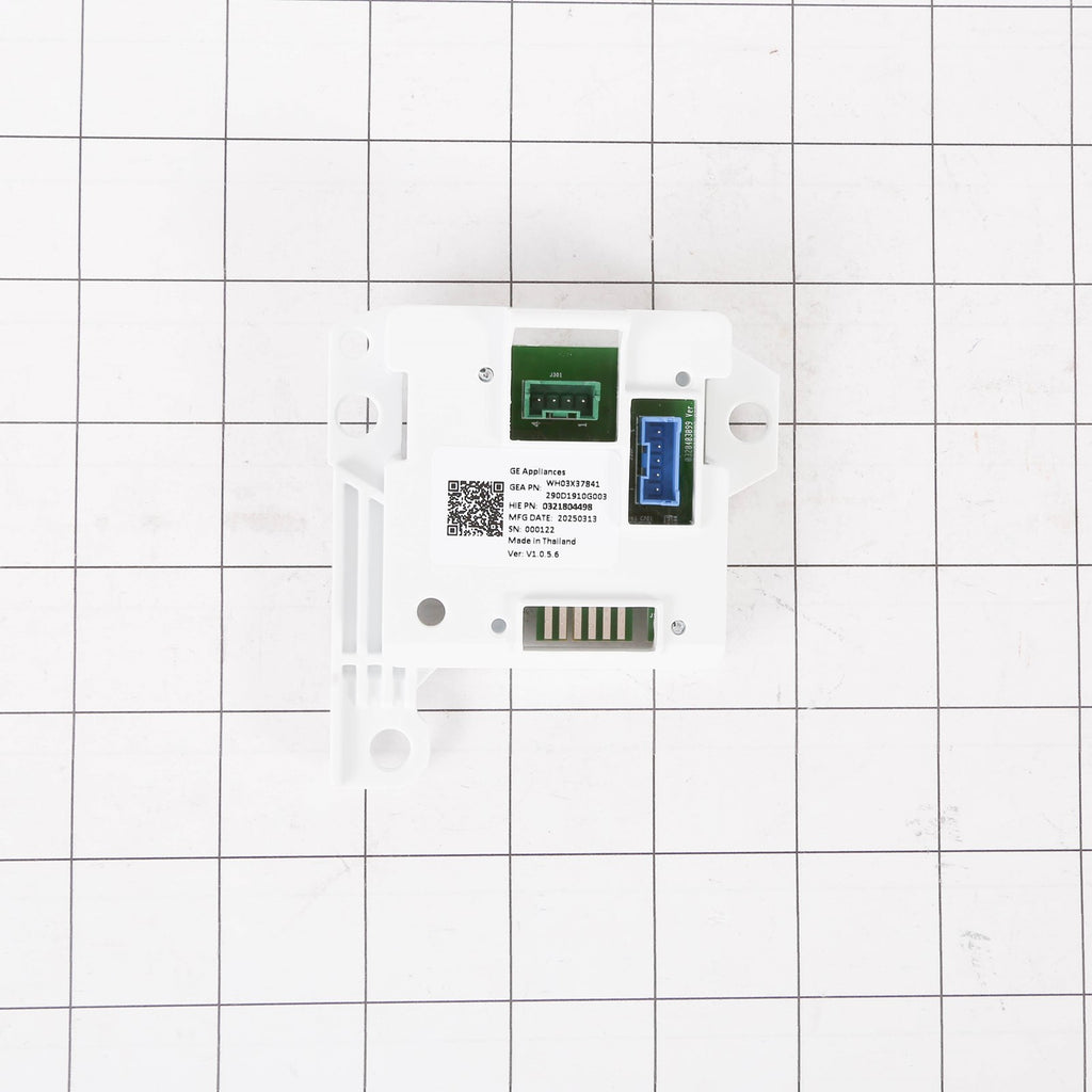 GE WH03X37841 Accelerometer with Instructions - shown with measurements