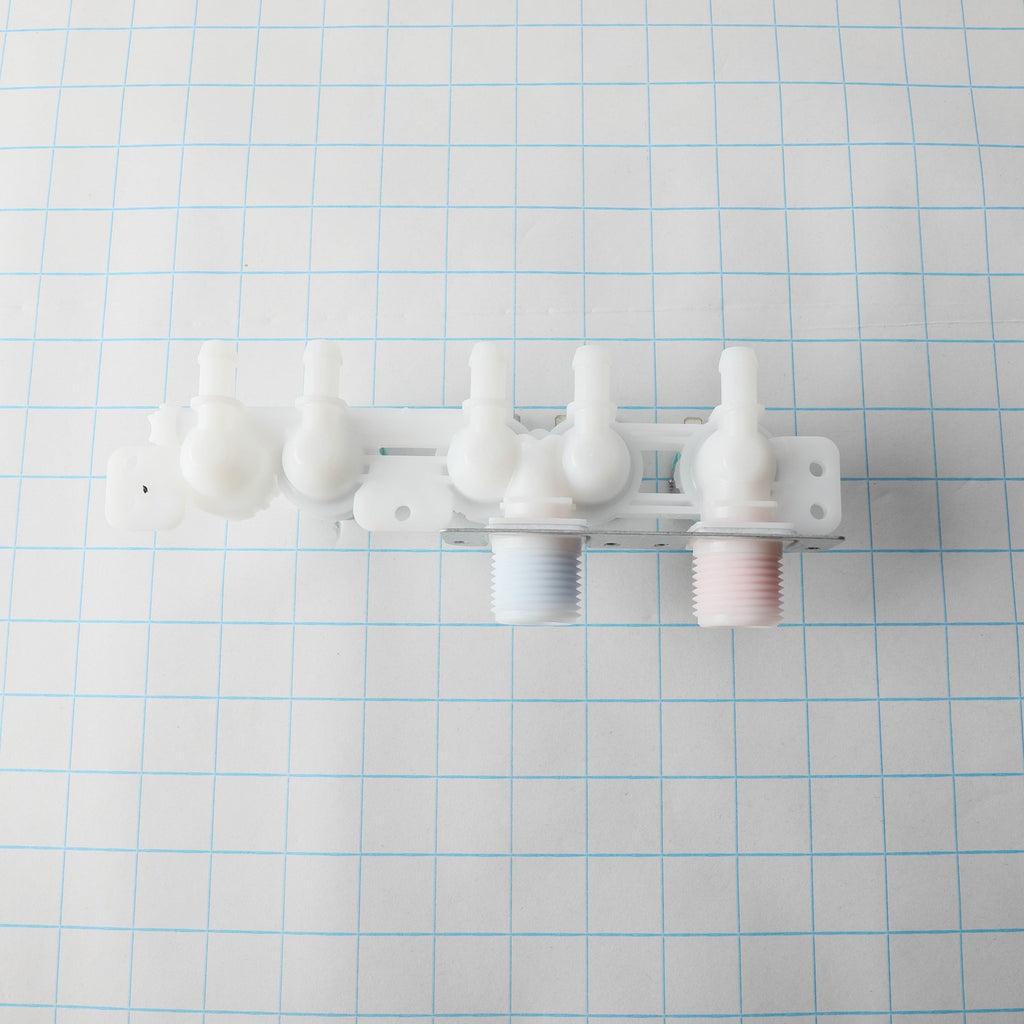 GE WH23X29538 Water Valve - shown with measurements