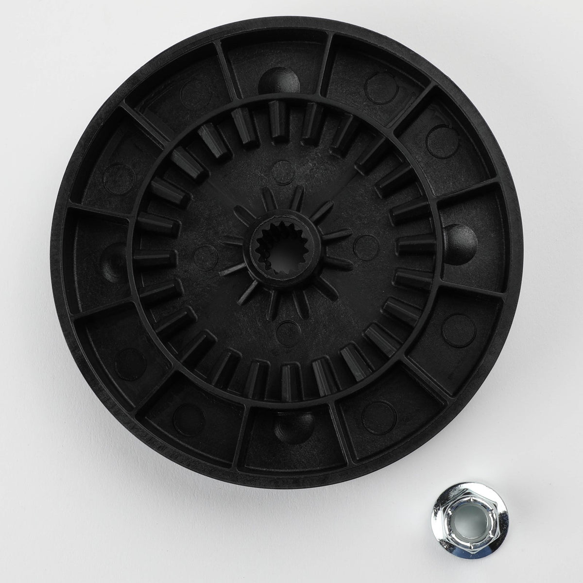 GE WH49X27323 Kit Transmission Pulley Nut Washers H - detail view