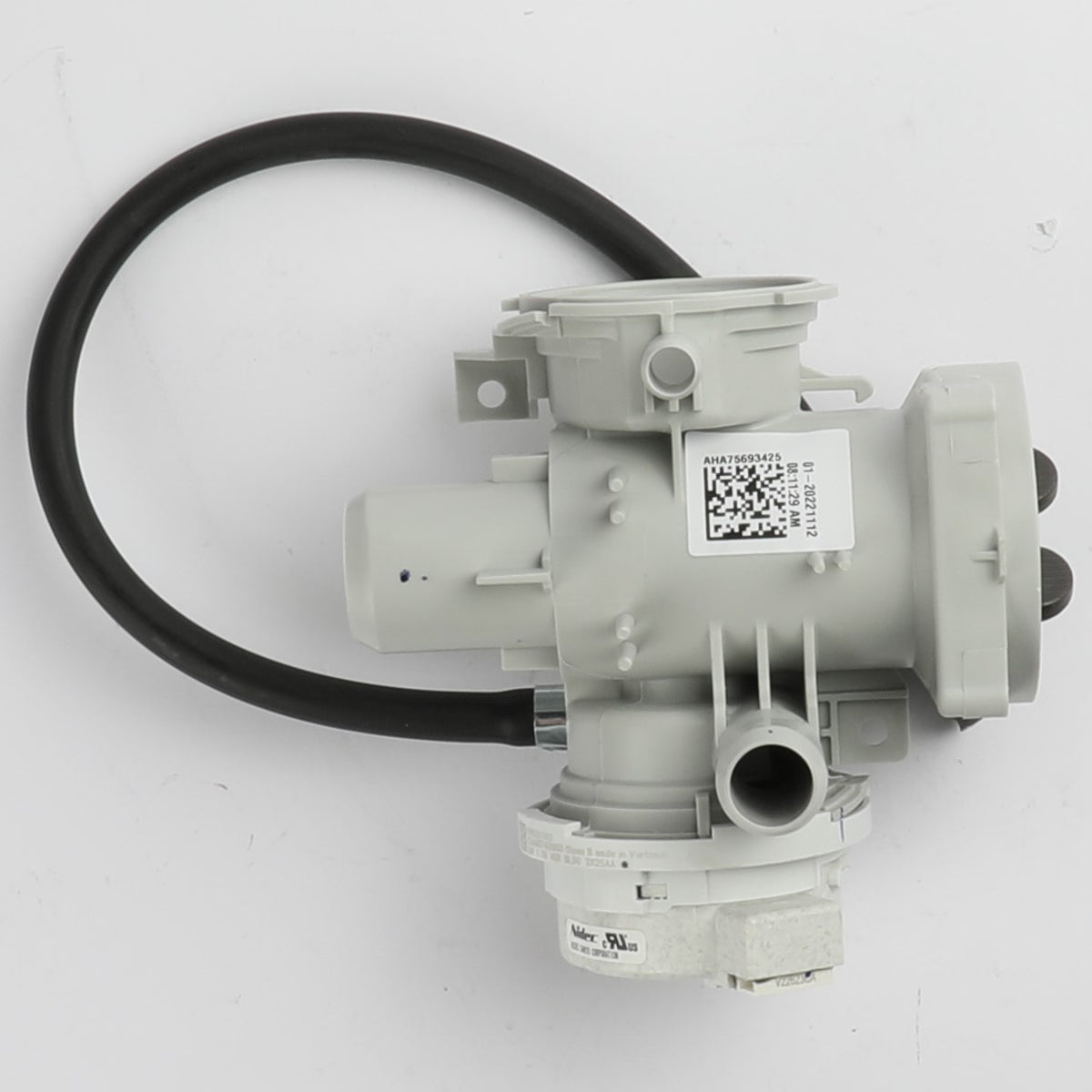 LG AHA75693425 Pump Assembly - detail view