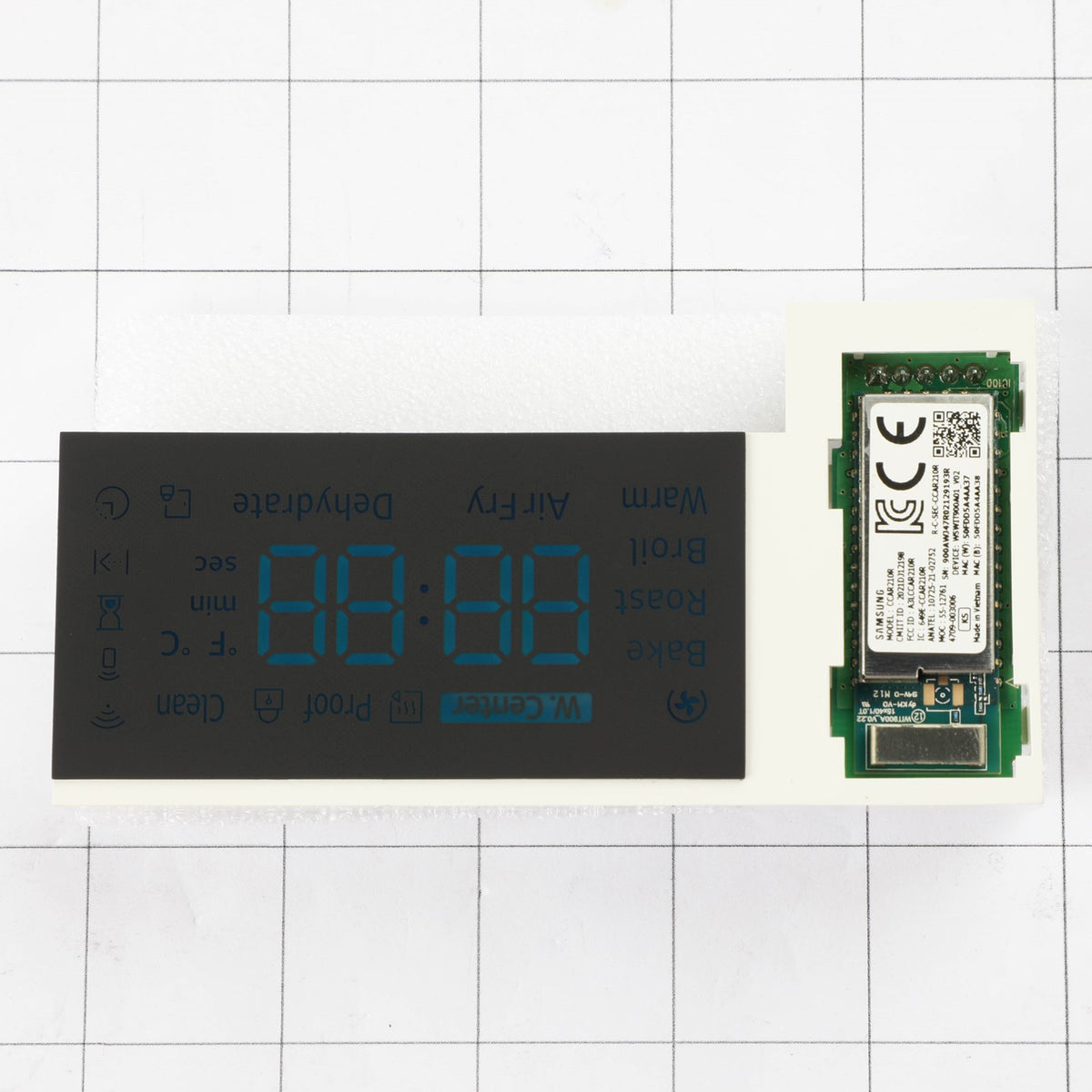 Samsung DG92-01232A Pba Module-Display Assembly - shown with measurements