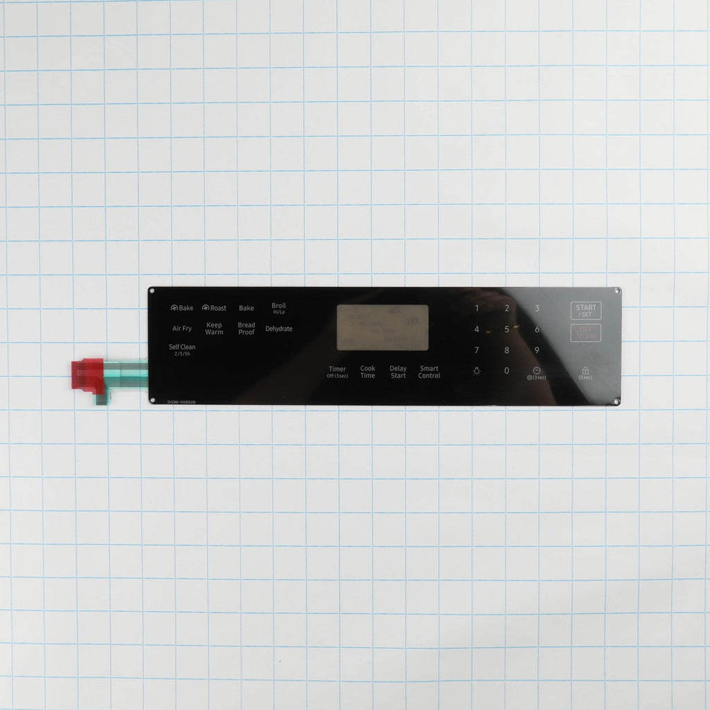 Samsung DG96-00850B Touch Assembly - shown with measurements