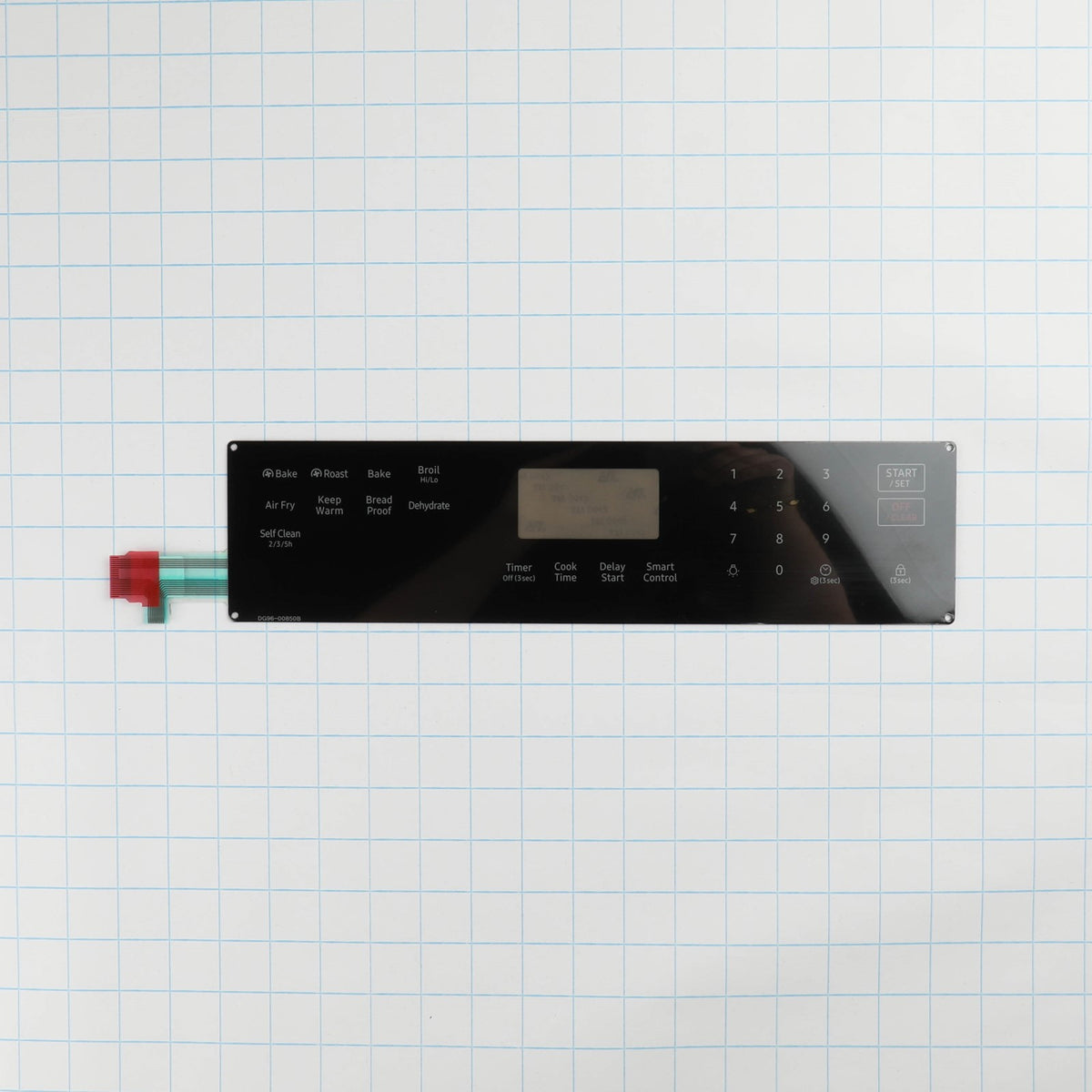 Samsung DG96-00850B Touch Assembly - shown with measurements