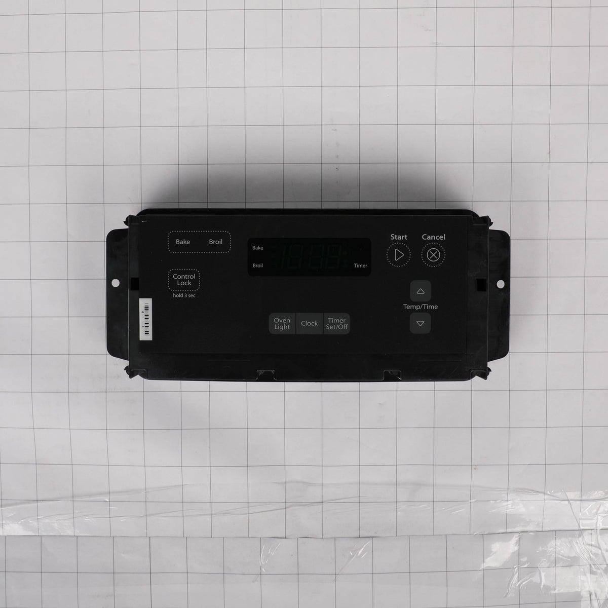 Whirlpool W11122560 Control-Electric - shown with measurements