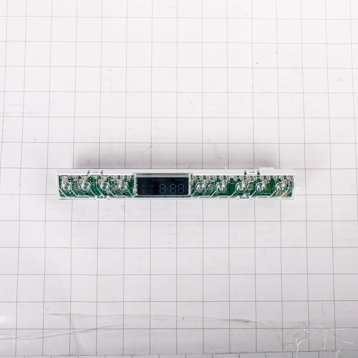 Whirlpool W11460961 Panel-Ui - shown with measurements