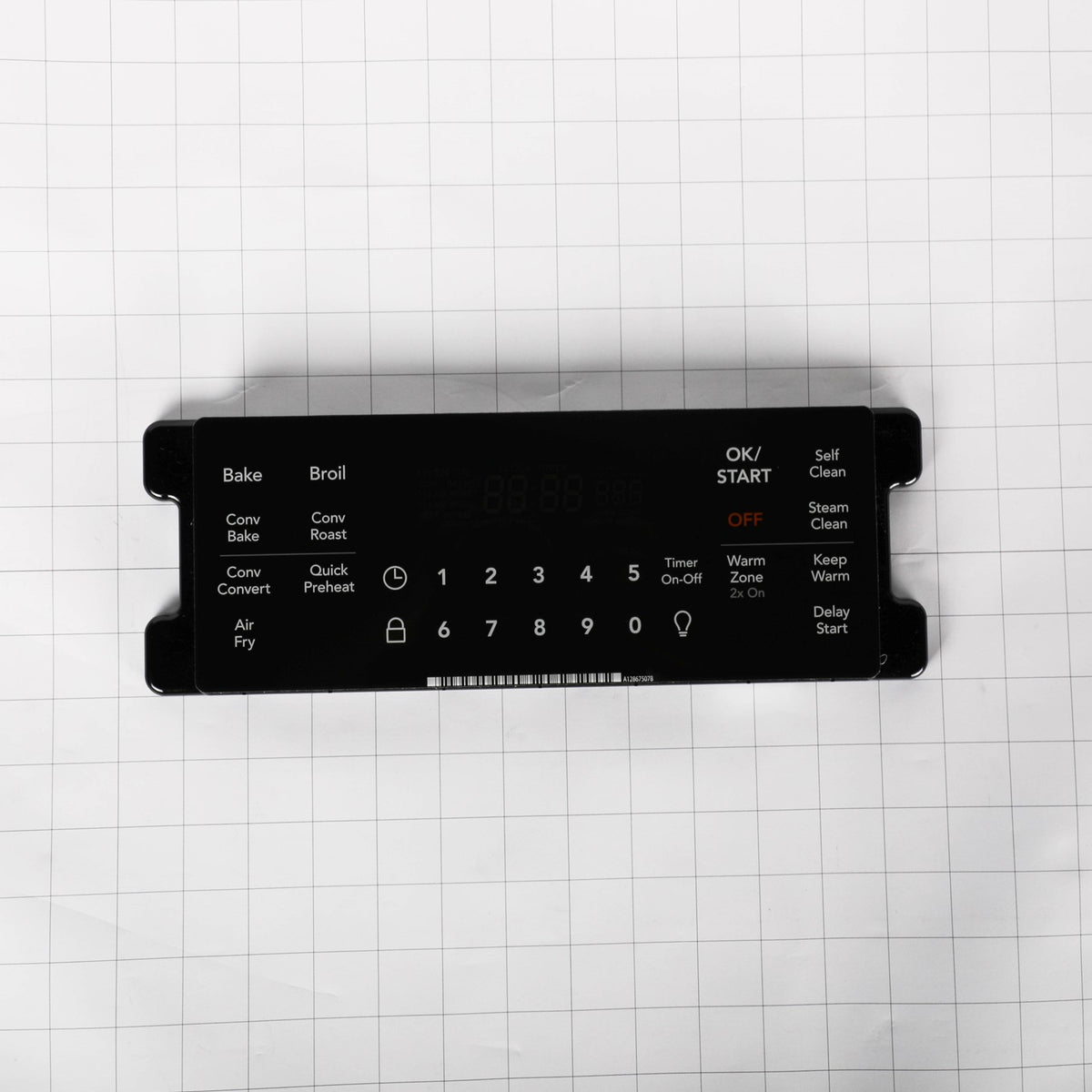 Electrolux 5304526193 Control - shown with measurements