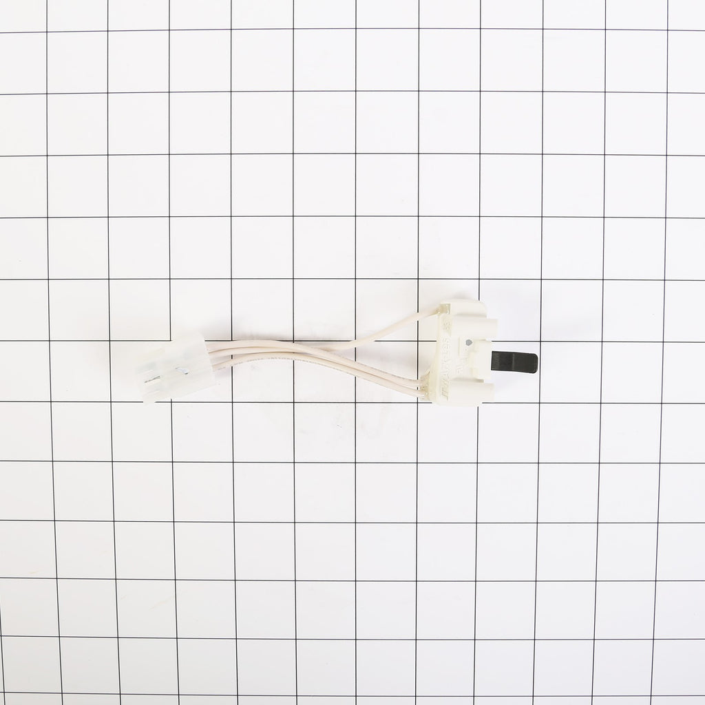 Whirlpool WP3406107 Switch-Dor - shown with measurements