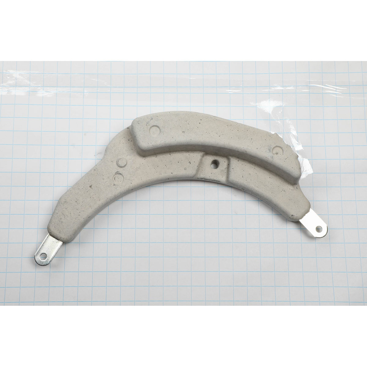 Whirlpool WPW10223198 Counterwgt - shown with measurements