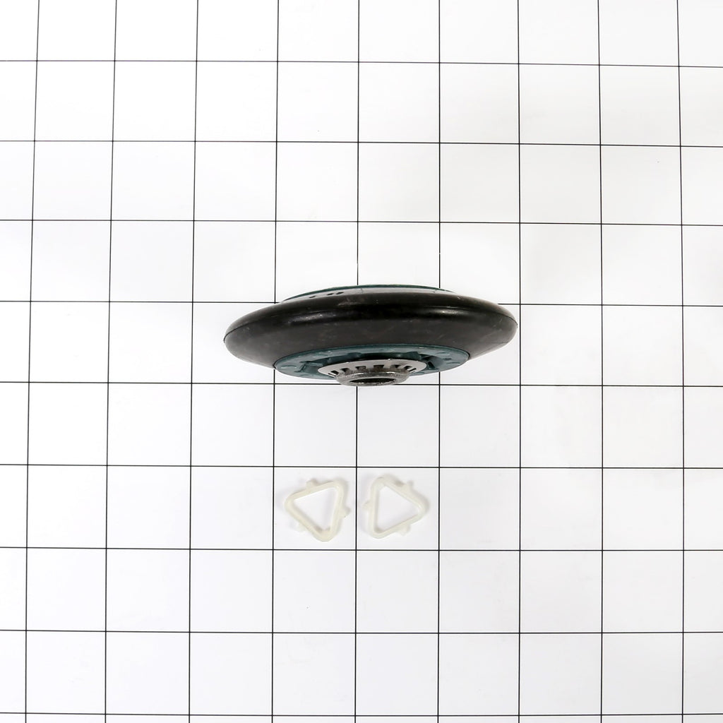 Whirlpool WPW10314173 Support - shown with measurements