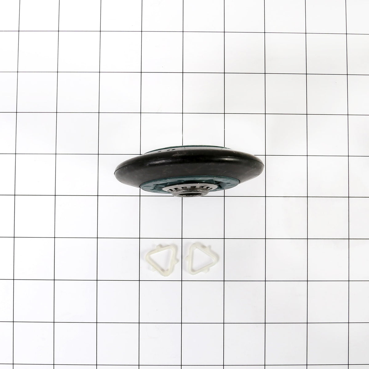Whirlpool WPW10314173 Support - shown with measurements