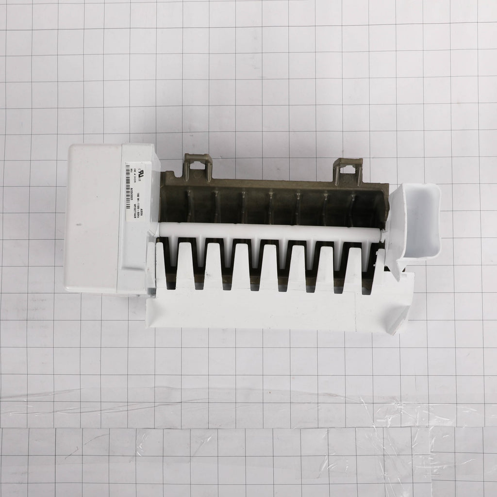 Whirlpool WPW10277448 Icemaker Part - shown with measurements