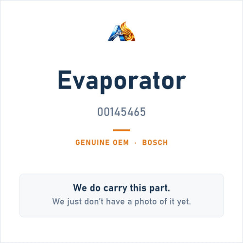 Bosch 00145465 Evaporator - genuine OEM appliance part, photo coming soon