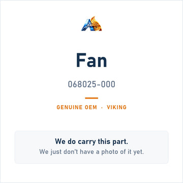 Viking 068025-000 068025-000 Fan - genuine OEM appliance part, photo coming soon