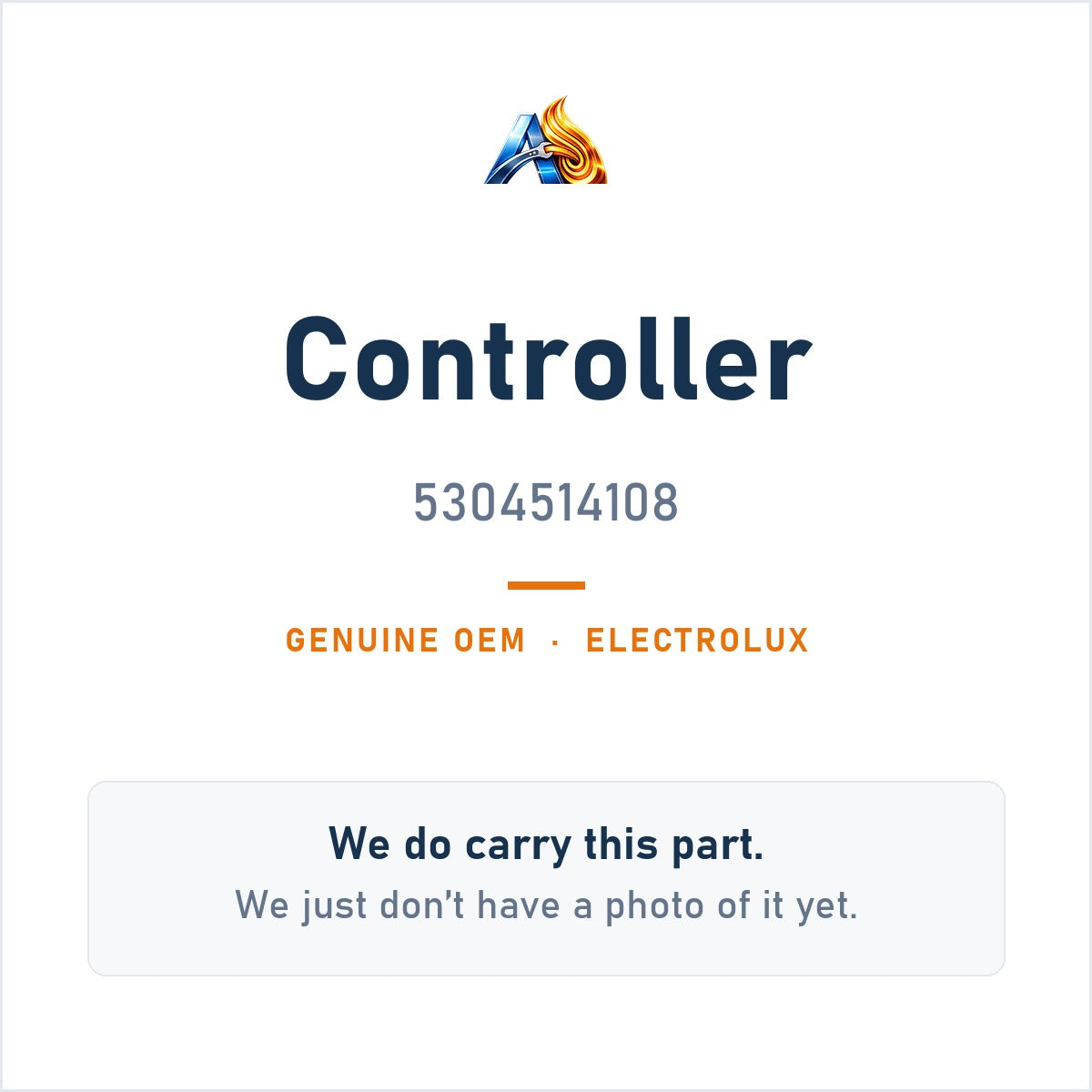 Electrolux 5304514108 Controller - genuine OEM appliance part, photo coming soon