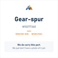Whirlpool W10277360 Gear-Spur - genuine OEM appliance part, photo coming soon