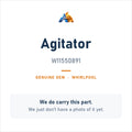 Whirlpool W11550891 Agitator - genuine OEM appliance part, photo coming soon