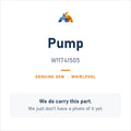 Whirlpool W11741505 Pump - genuine OEM appliance part, photo coming soon