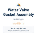 GE WH13X26535 Water Valve Gasket Assembly - genuine OEM appliance part, photo coming soon