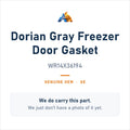 GE WR14X36194 Dorian Gray Freezer Door Gasket - genuine OEM appliance part, photo coming soon