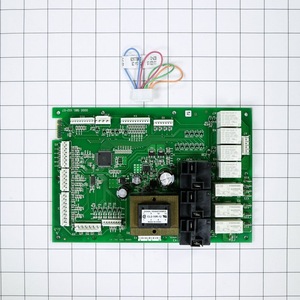 Bosch 00709785 Pc Board - shown with measurements
