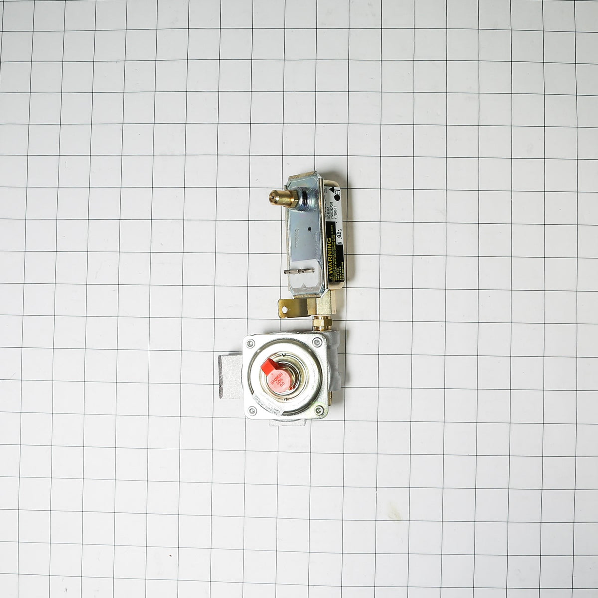 GE WB21X26605 Valve Control Assembly Nor. S - shown with measurements