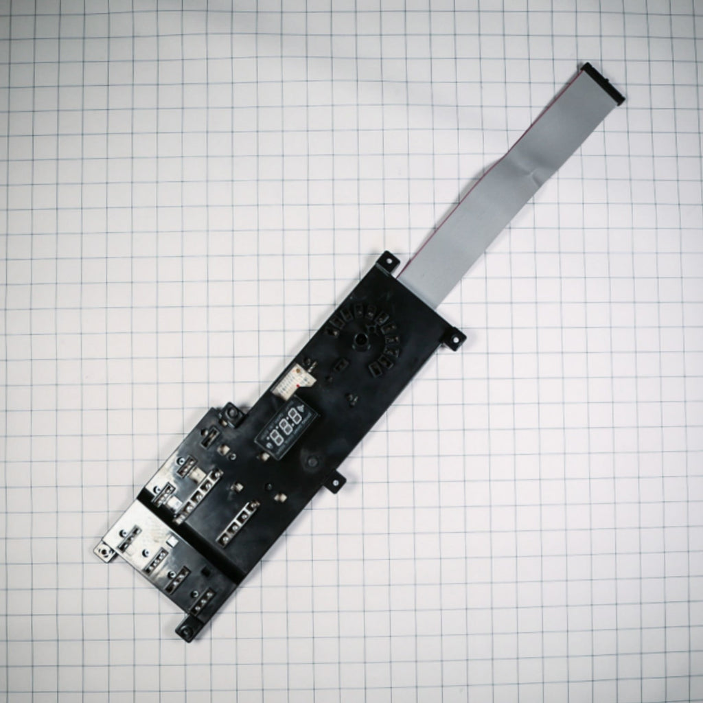 GE WE04M10006 Dryer Control Board - shown with measurements
