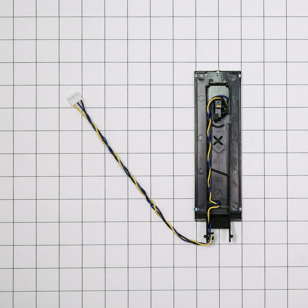 GE WR17X13060 Cover Paddle Assembly Ss - shown with measurements