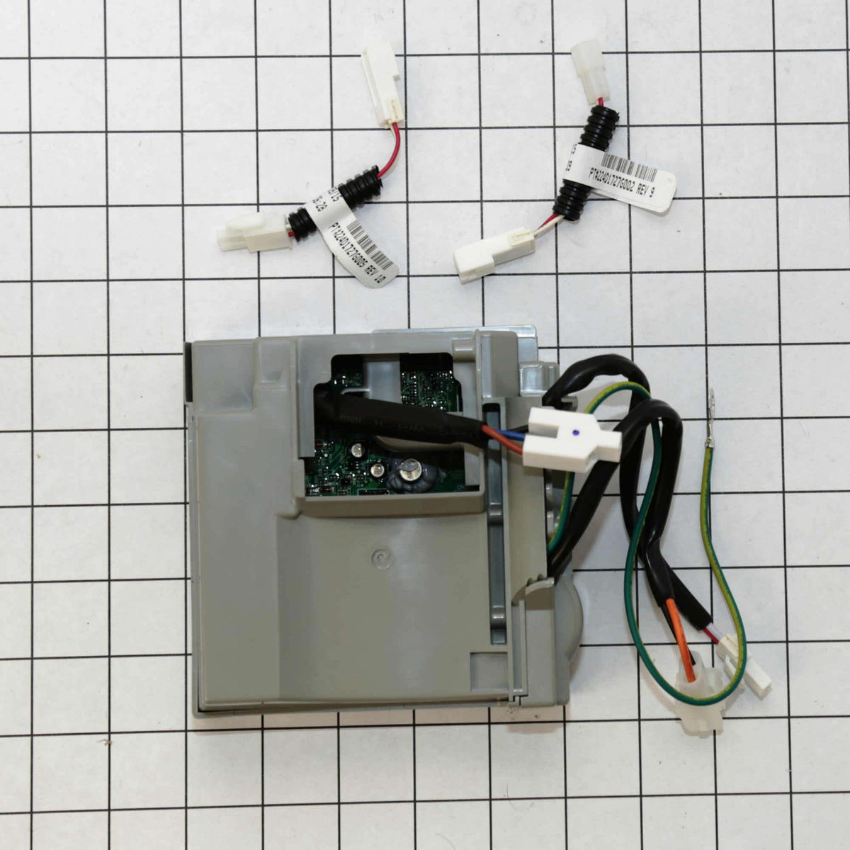 GE WR49X10283 Refer Compressor Inverter Control Board - shown with measurements