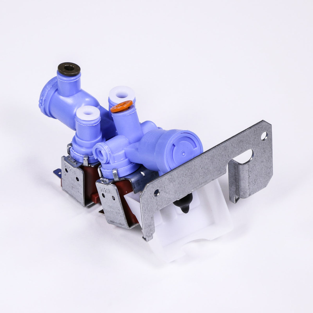 GE WR57X10084 Bracket and Valve Assembly - rear view