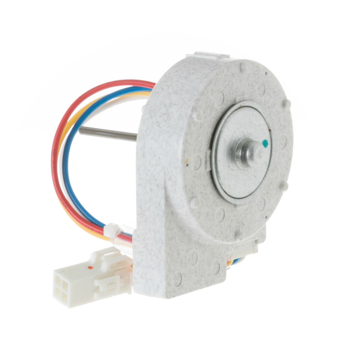 GE WR60X10209 Refrigerator Condenser Fan Motor - side view