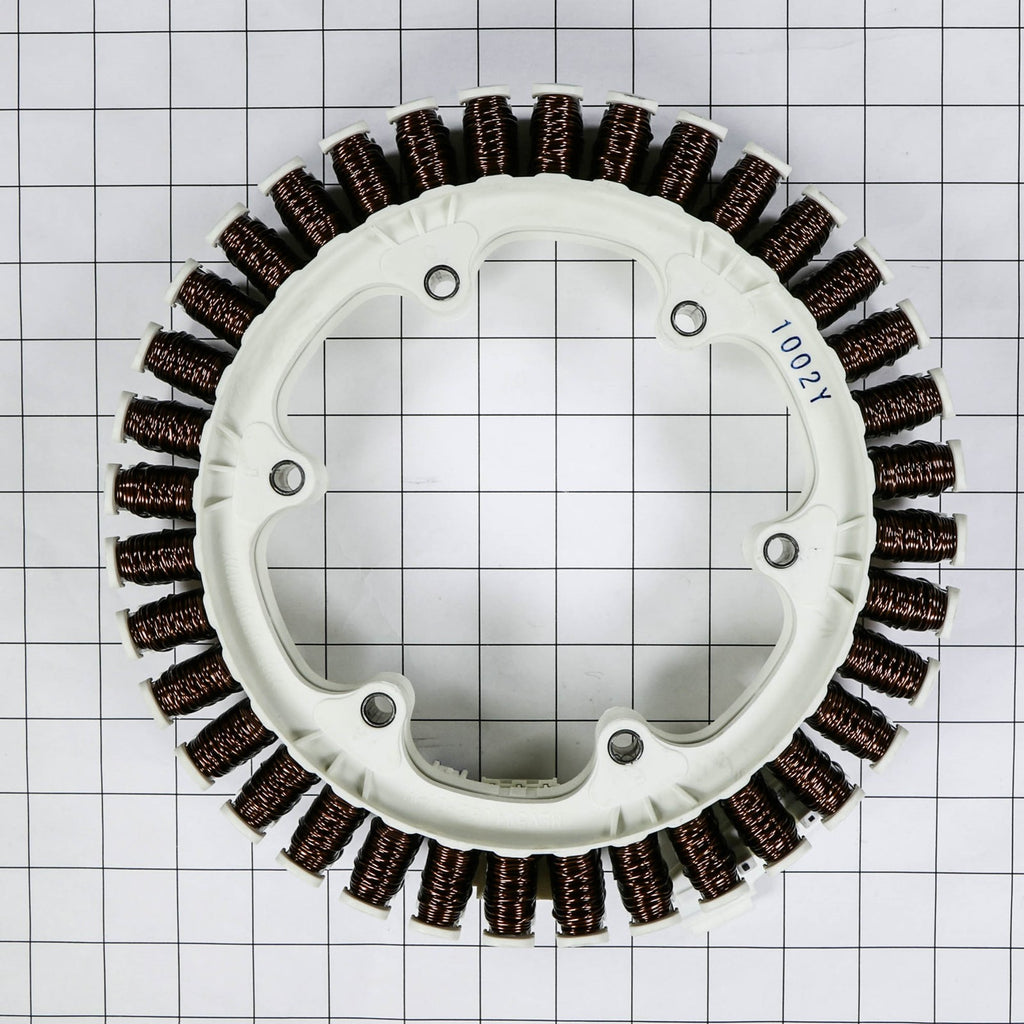 LG 4417EA1002Y Stator Assembly - shown with measurements