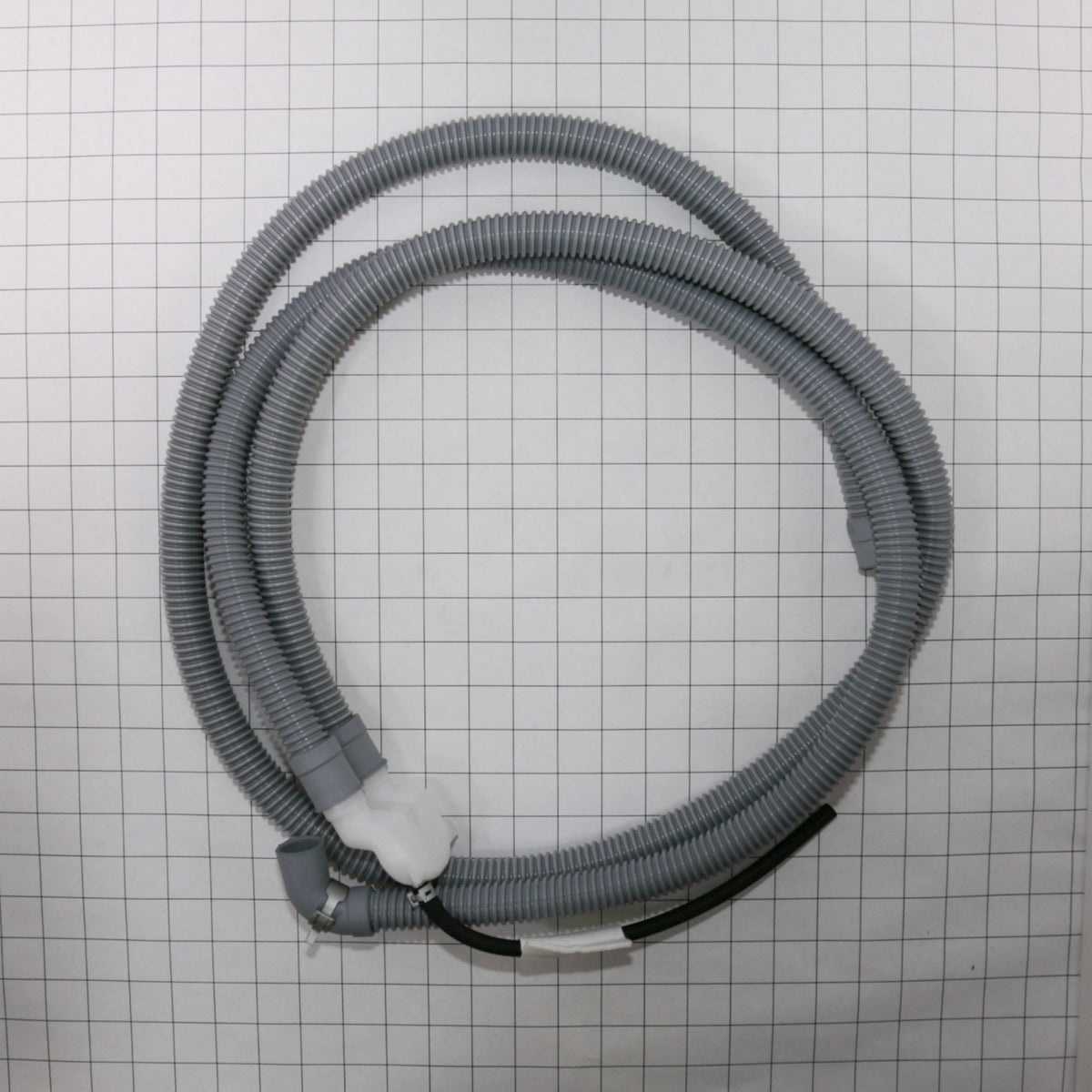 LG 5215ER2002W Hose Assembly - shown with measurements
