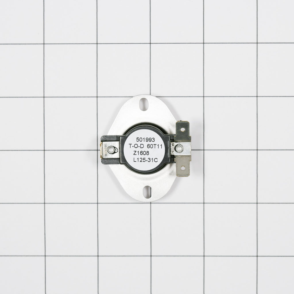 LG 6931EL3001F Thermostat Assembly - shown with measurements