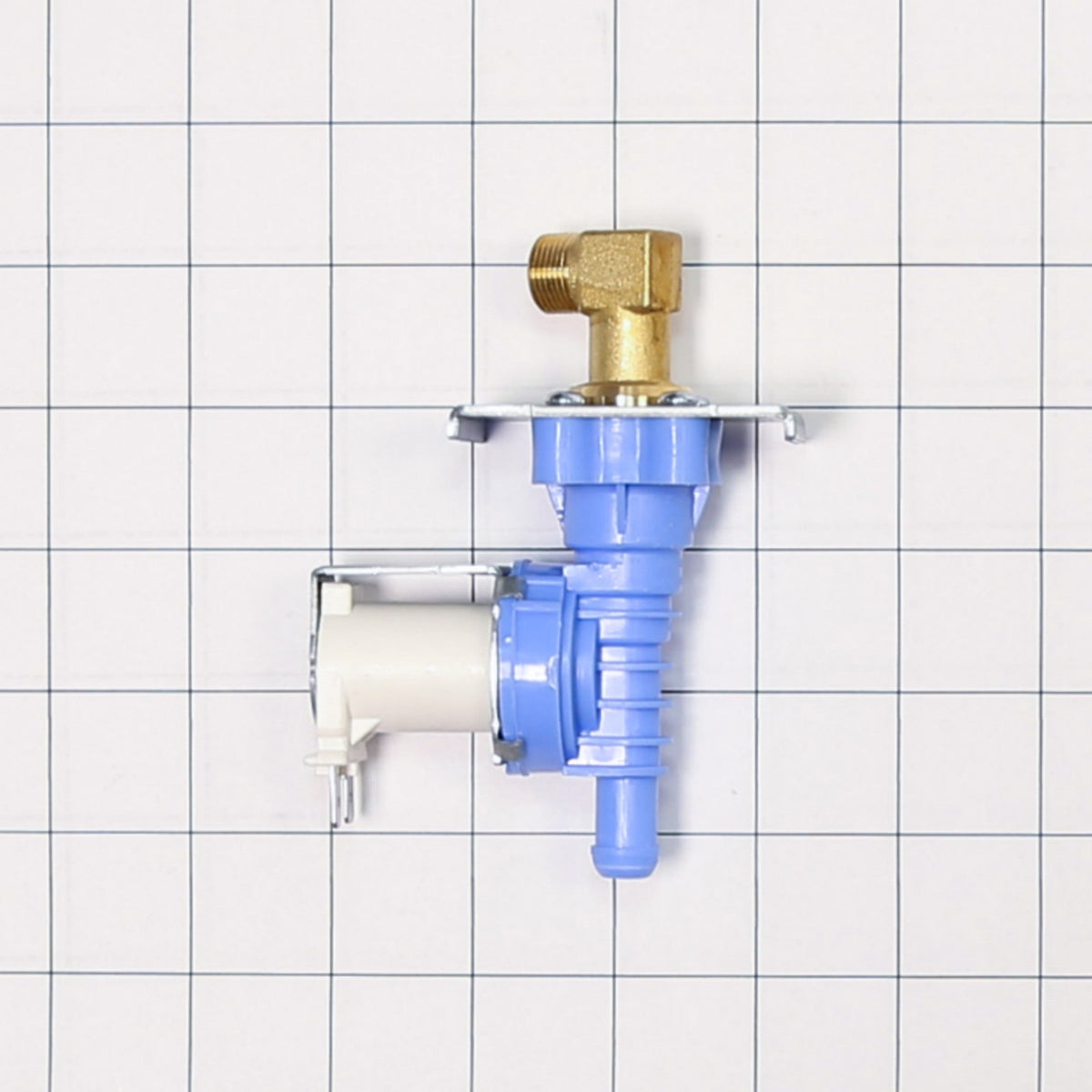 LG 5221DD1001E Valve Assembly - shown with measurements