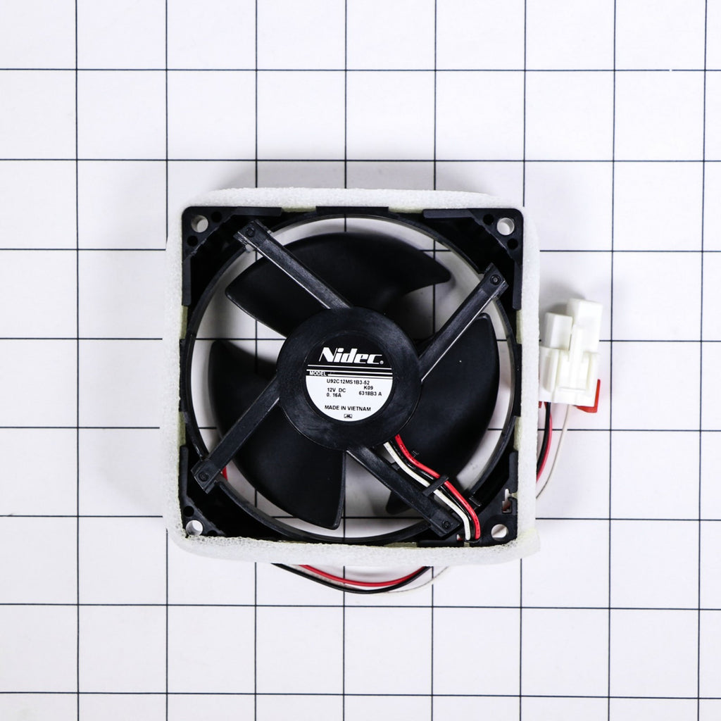 Samsung DA81-06013A A/S-Assembly Motor Fan - shown with measurements