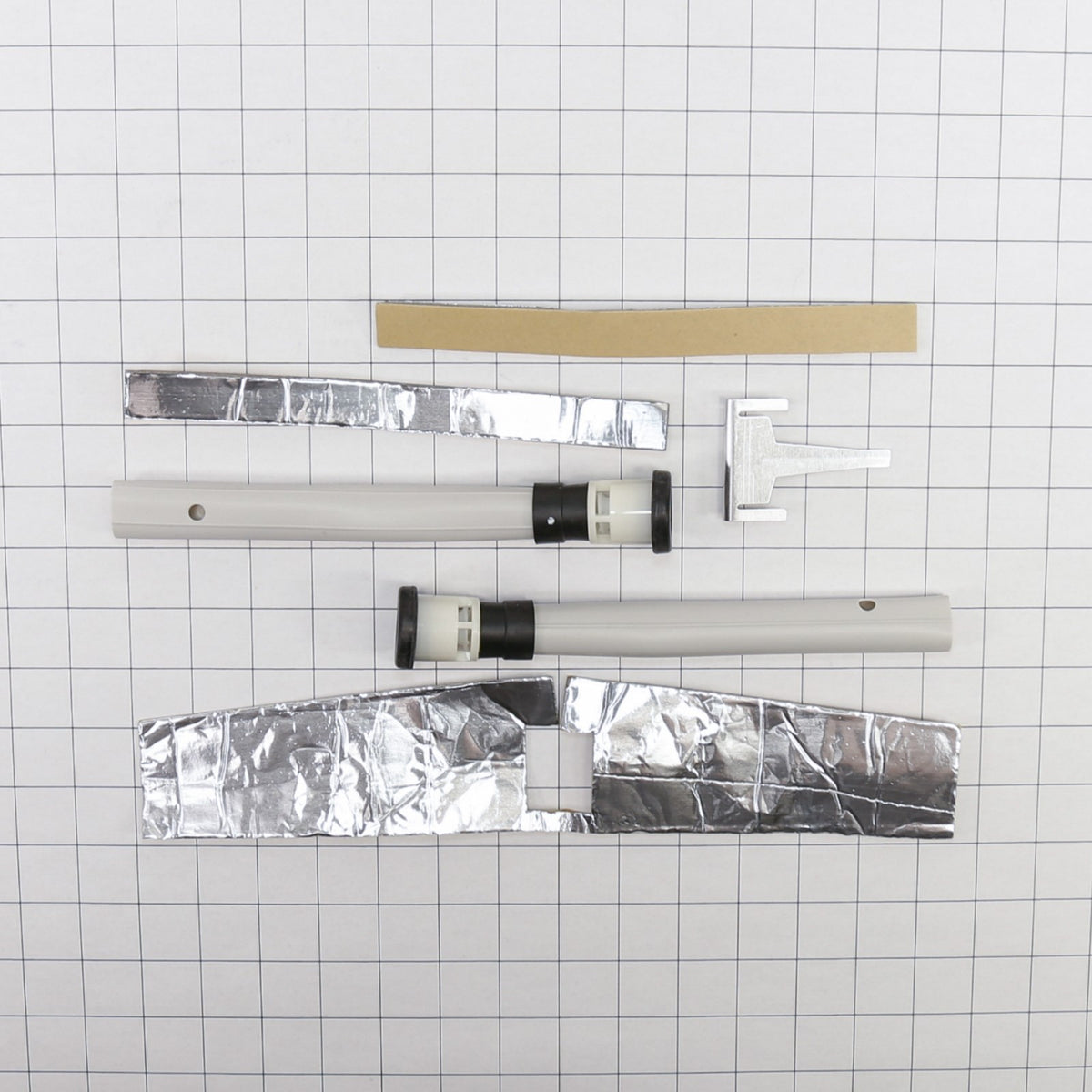 Samsung DA82-01415A A/S Assembly-Water Leakage - shown with measurements