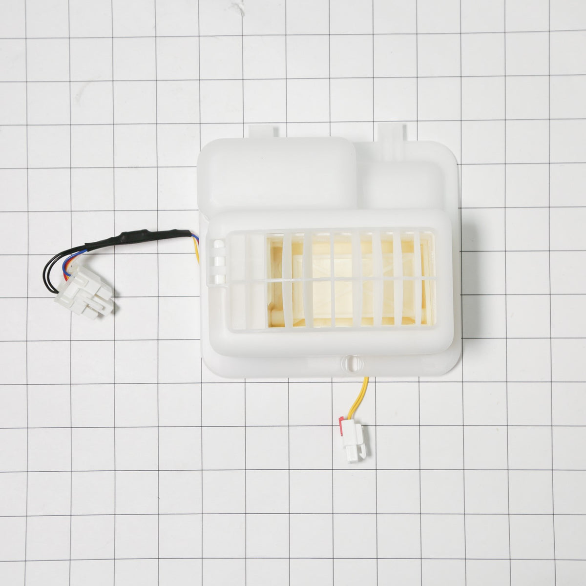 Samsung DA97-06324C Cover-Motor Damper Assembly - shown with measurements