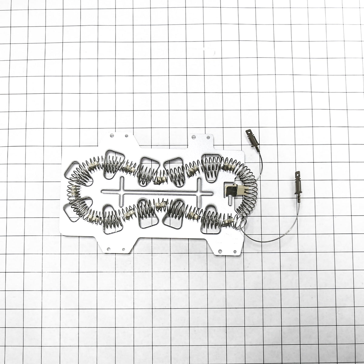 Samsung DC47-00019A Heater Dry - shown with measurements