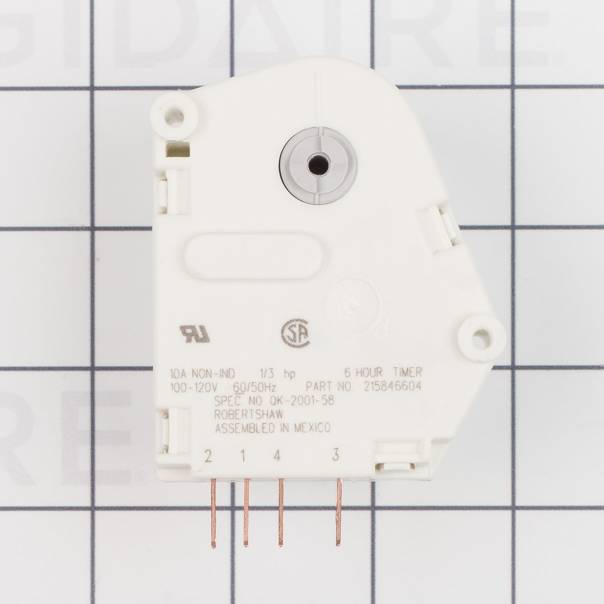Electrolux 215846604 Timer-Defrost - measurements