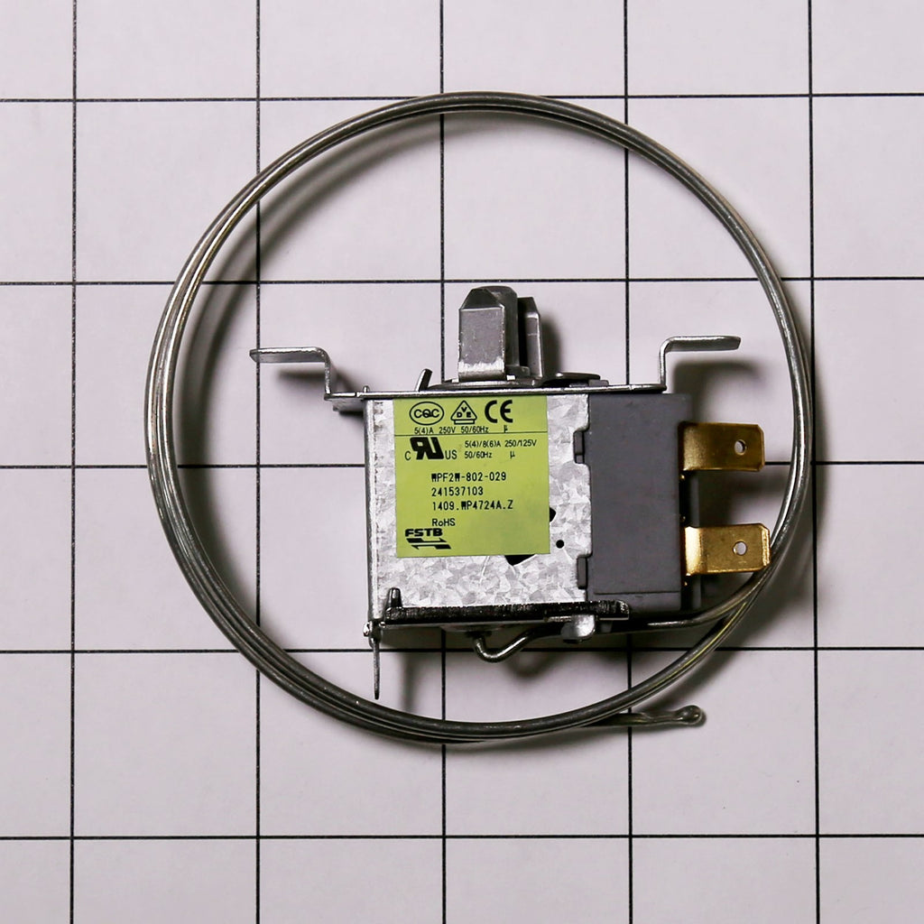 Electrolux 241537103 Control-Temperature - shown with measurements