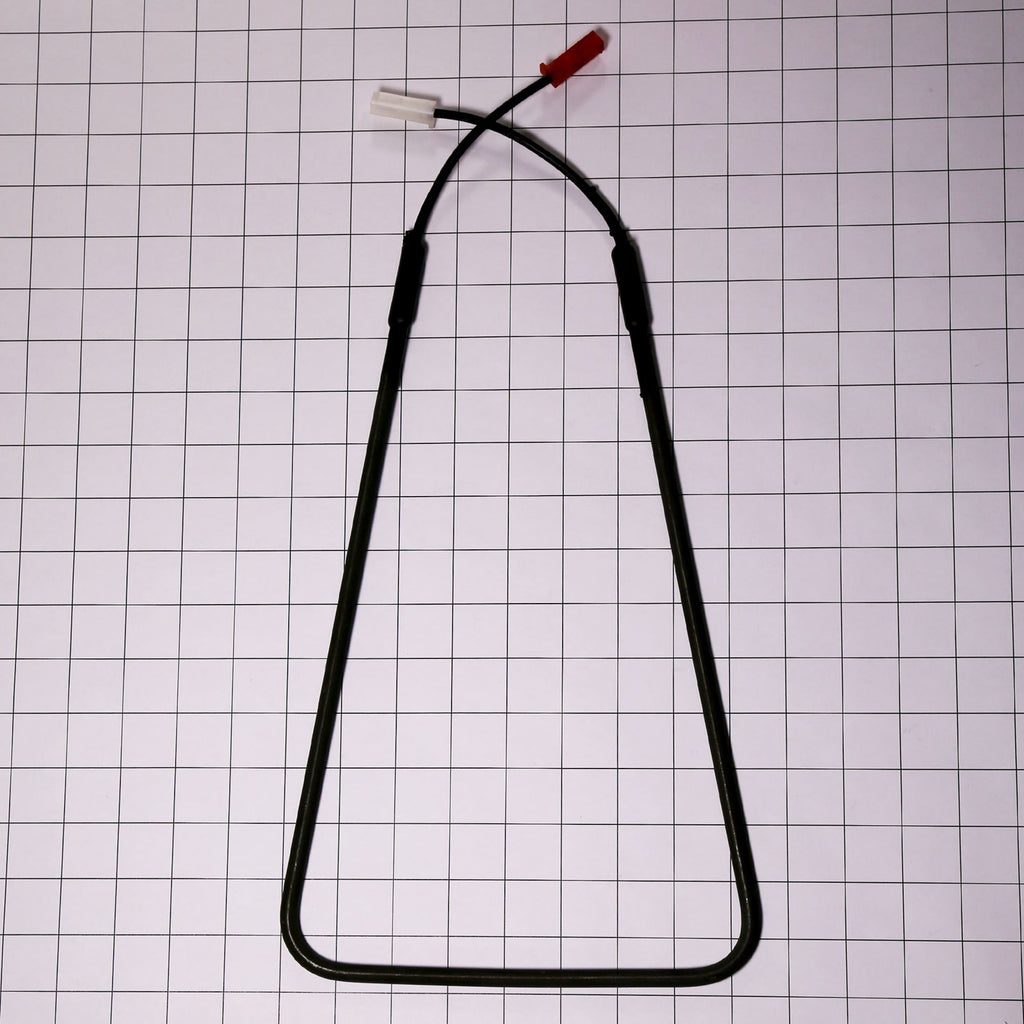 Electrolux 242044113 Heater-Defrost - shown with measurements