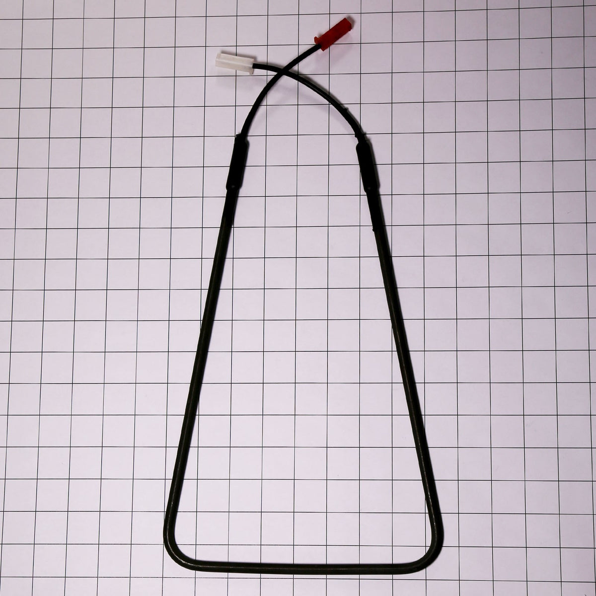 Electrolux 242044113 Heater-Defrost - shown with measurements